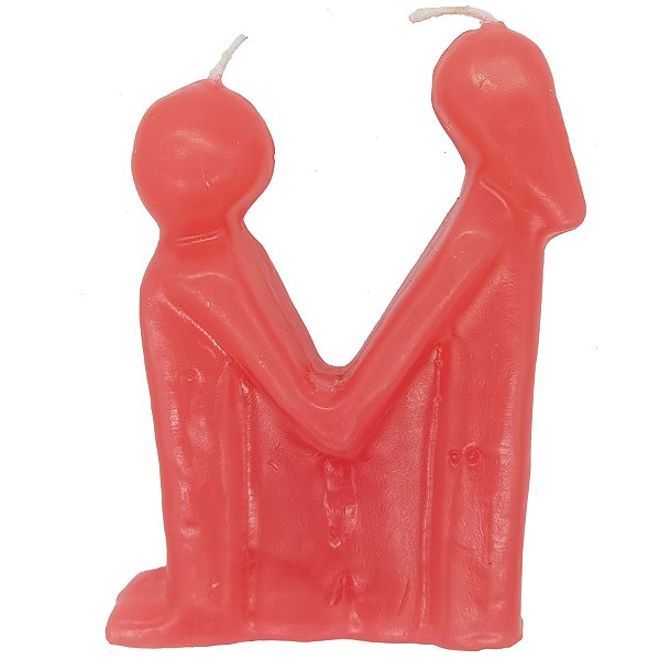 Vela de Magia Adoçamento Chora nos meus Pés Vermelho