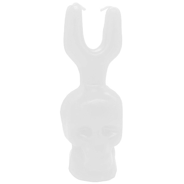 Vela de Magia Destranca Tudo Abre Tudo Branco