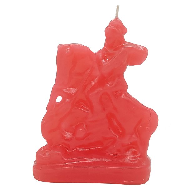 Vela de Magia São Jorge Guerreiro Vermelho