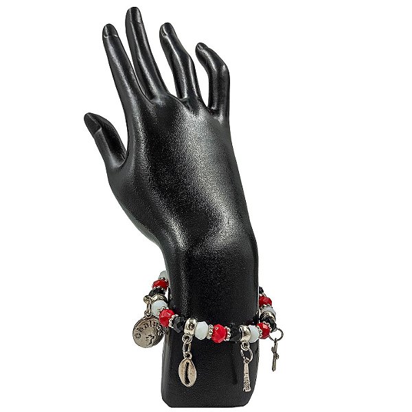 Pulseira Adorno Enfeite P/ Quartinha Obaluaê