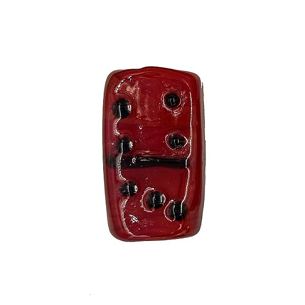 Firma de Vidro P/ Guia Vermelho/Preto (Dominó)