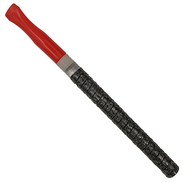 Suporte Piteira Cigarrilha Brilhante P/ Pombagira Preto/Vermelho