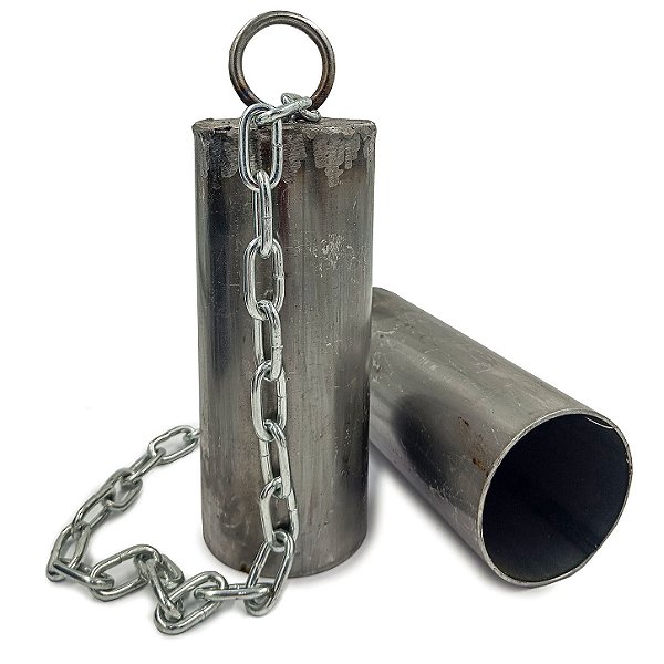 Alakoro Ferramenta Sino de Ogum C/ Corrente Alacoro de Ferro GG