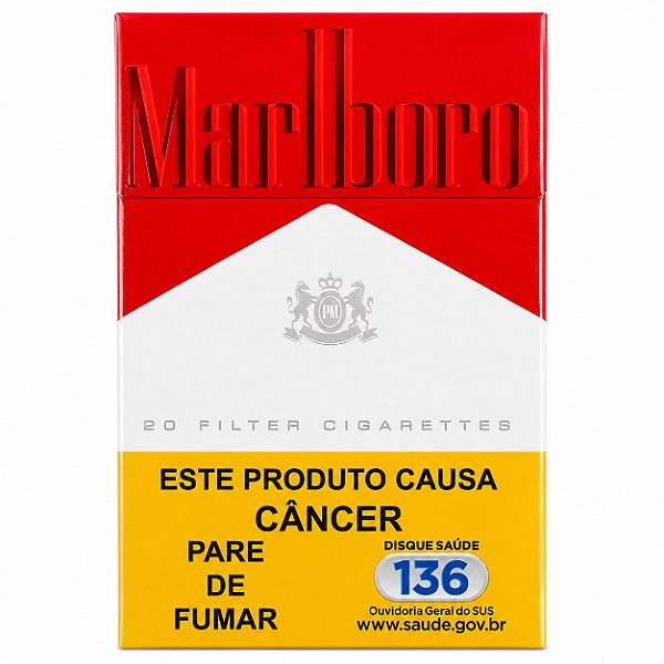 Maço Cigarro Marlboro Red Carteira 20Un