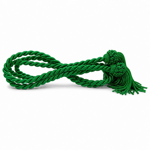 Fiel Cordão De São Francisco Verde Escuro 2M C/ Tassel