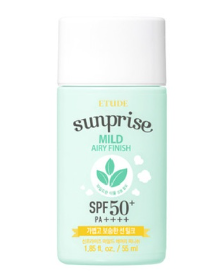 Etude House - Protetor Solar Sunprise Mild Airy Finish SPF 50+ Pa ++++ (55ml)