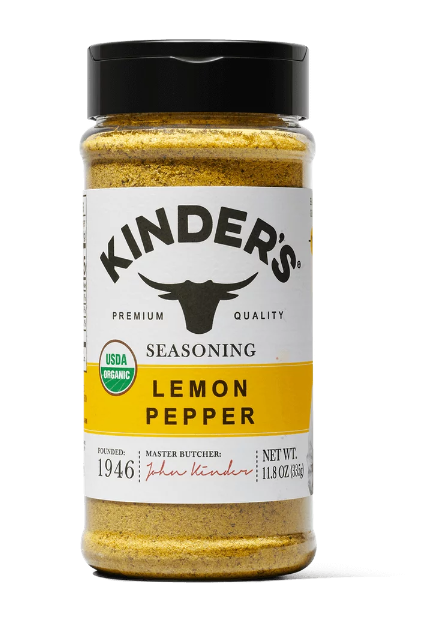 Kinder's - Tempero Lemon Pepper Orgânico (335g)