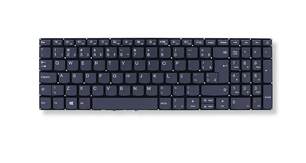 Teclado para Notebook Lenovo ideapad S145 | Grafite ABNT2