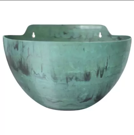 CACHEPO ELEGANCE DE PAREDE MÉDIO - Cores Café e Guatemala