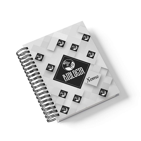 Caderno Personalizado Biologia (#03) - A5 15x21cm (PEQUENO) - Com 100 Folhas