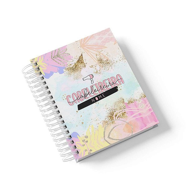 Caderno Personalizado Cabeleireira (#02) - A5 15x21cm (PEQUENO) - Com 100 Folhas
