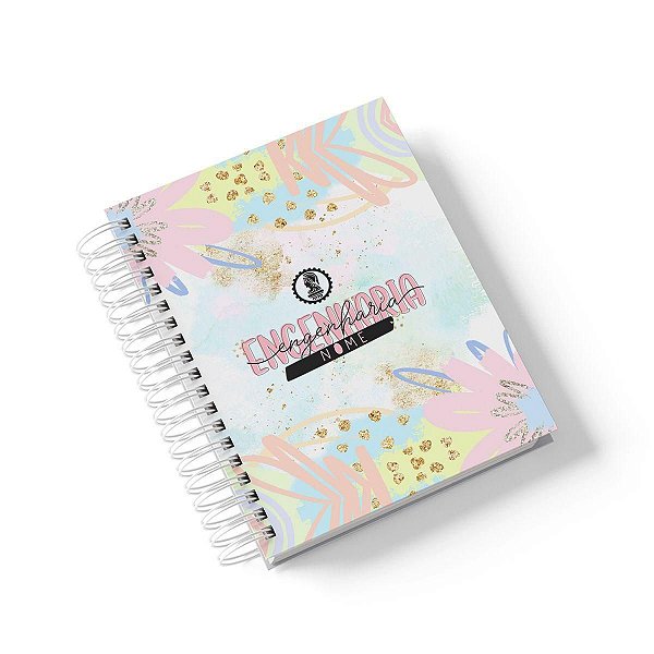 Caderno Personalizado Engenharia (#02) - A5 15x21cm (PEQUENO) - Com 100 Folhas