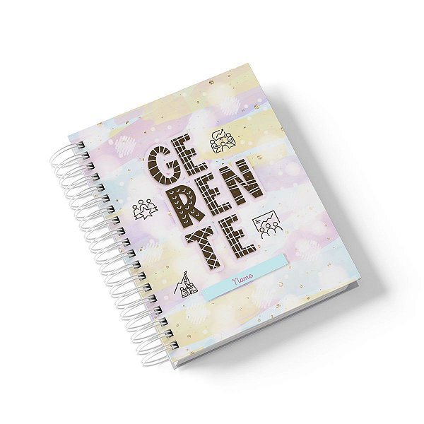 Caderno Personalizado Gerente (#01) - A5 15x21cm (PEQUENO) - Com 100 Folhas