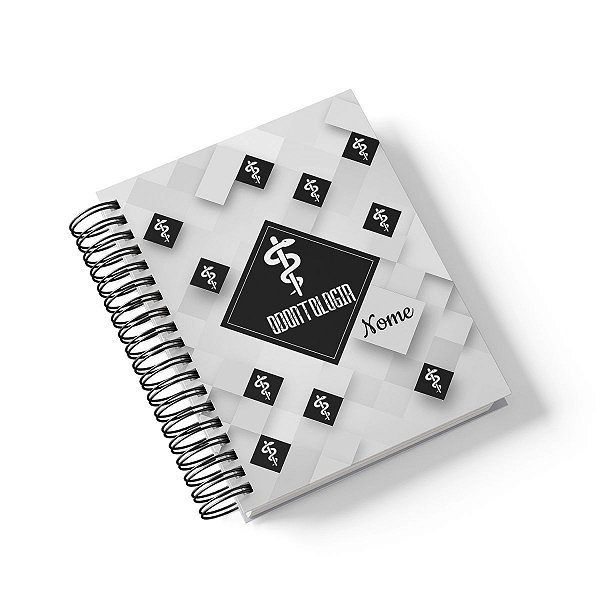 Caderno Personalizado Odontologia (#03) - A5 15x21cm (PEQUENO) - Com 100 Folhas