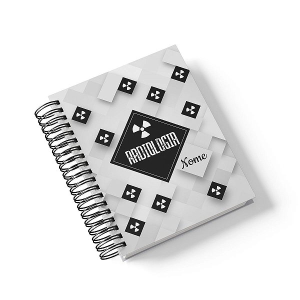 Caderno Personalizado Radiologia (Modelo 03) - A5 15x21cm (PEQUENO) - Com 100 Folhas