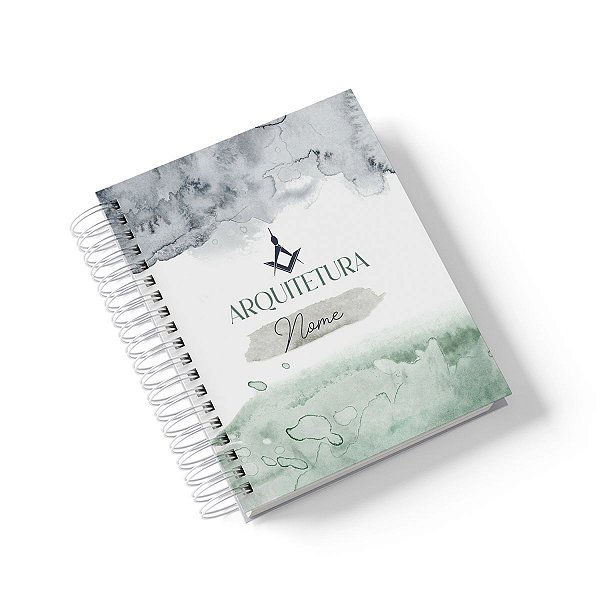 Caderno Personalizado Arquitetura (#05) - A5 15x21cm (PEQUENO) - Com 100 Folhas