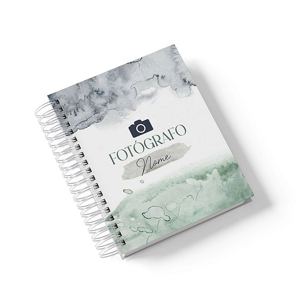 Caderno Personalizado Fotógrafo (#05) - A5 15x21cm (PEQUENO) - Com 100 Folhas