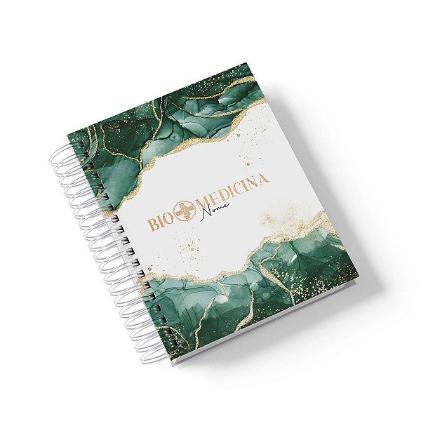 Caderno Personalizado Biomedicina (#06) - A5 15x21cm (PEQUENO) - Com 100 Folhas
