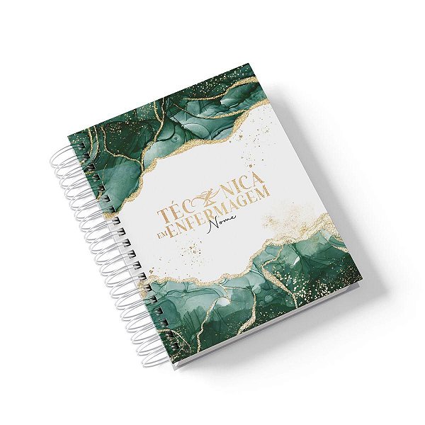 Caderno Personalizado Técnica em Enfermagem (#06) - A5 15x21cm (PEQUENO) - Com 100 Folhas