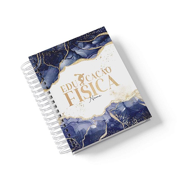 Caderno Personalizado Educação Física (#06) - A5 15x21cm (PEQUENO) - Com 100 Folhas