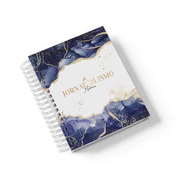 Caderno Personalizado Jornalismo (#06) - A5 15x21cm (PEQUENO) - Com 100 Folhas