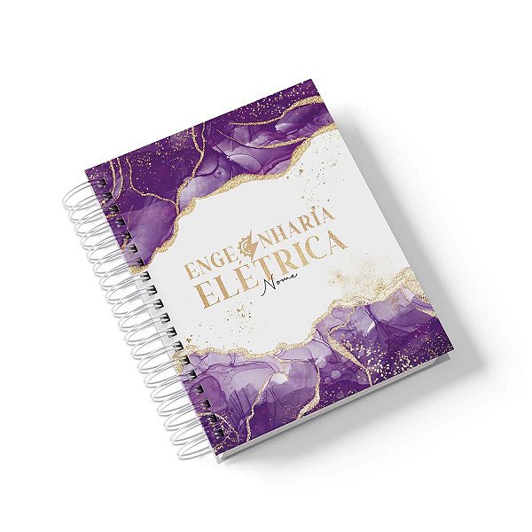 Caderno Personalizado Engenharia Elétrica (#06) - A5 15x21cm (PEQUENO) - Com 100 Folhas