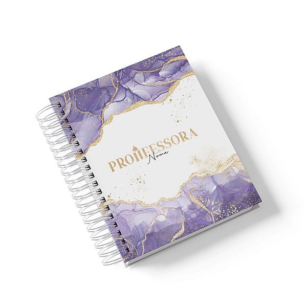 Caderno Personalizado Professora (#06) - A5 15x21cm (PEQUENO) - Com 100 Folhas