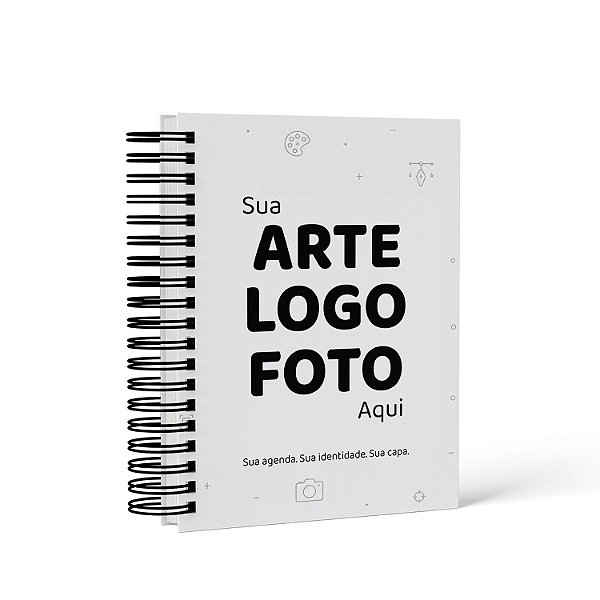 Agendas Personalizadas 2027 Capa Dura | Com Sua Marca ou Arte Exclusiva
