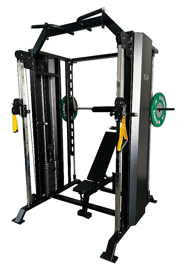 Cross Over com Smith Linha Premium Bronco Fitness