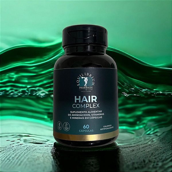 Hair Complex - Suplemento para Cabelos, Unhas e Pele