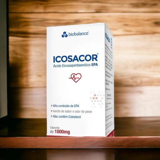 Icosacor – Suplemento de Ômega-3 EPA para Saúde Cardiovascular