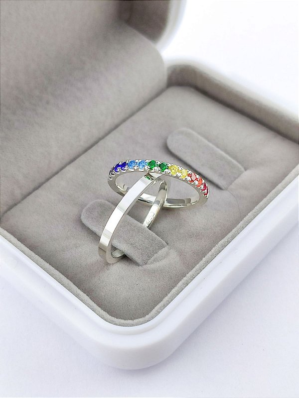 ALIANÇA RETA 2MM PRATA 925