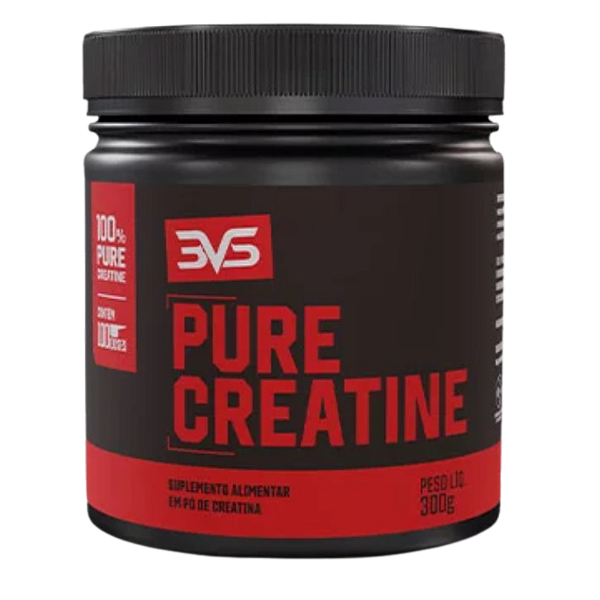 CREATINA MONOHIDRATADA 300G NATURAL 3VS