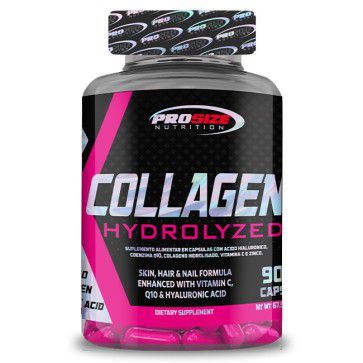 Colágen Hydrolyzed Importado  90 Caps - ProSize Nutrition