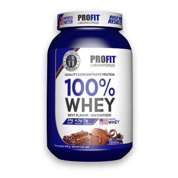 100% Whey Concentrado 900g - ProFit