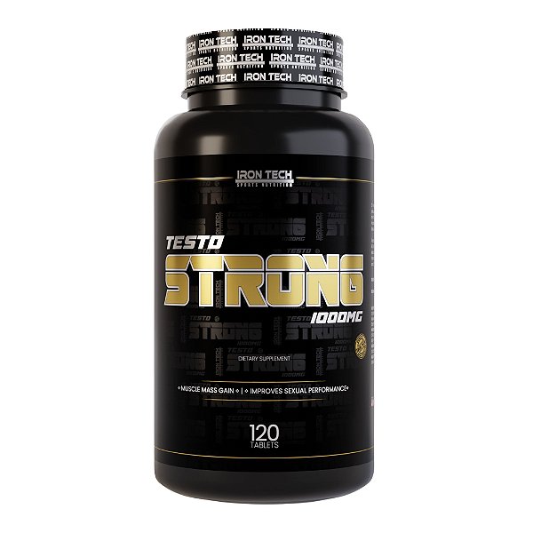 Testo Strong 1000mg 120 Tabs - Iron Tech