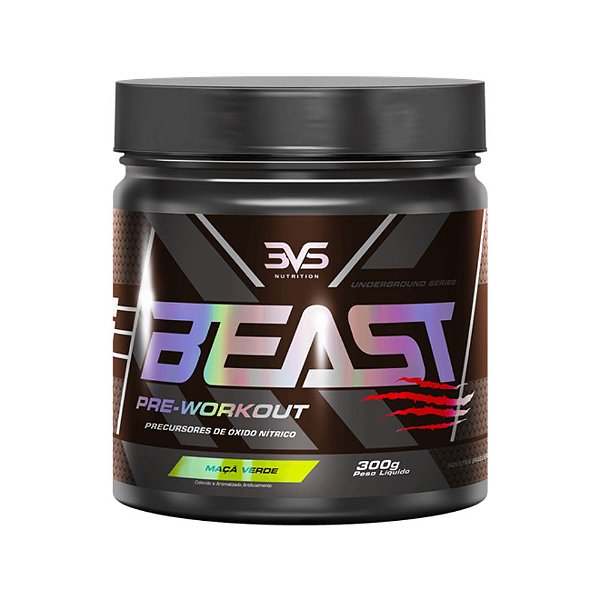 Pré Treino Beast 300g - 3VS