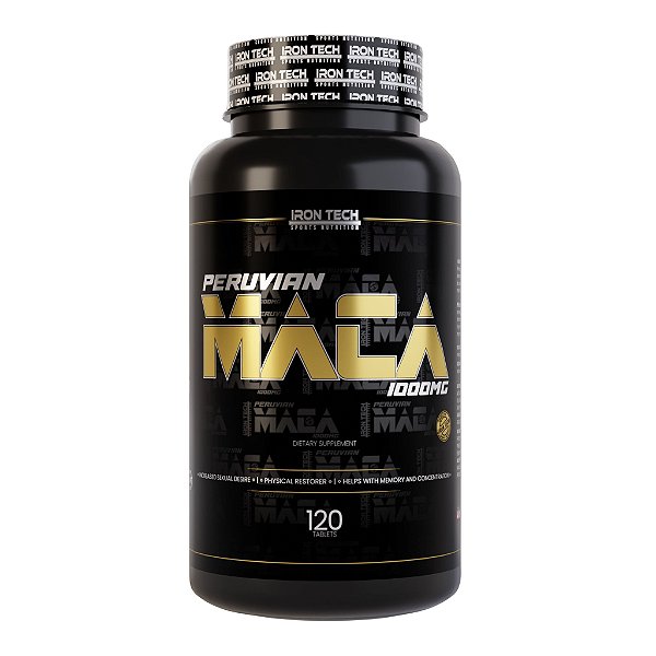 Peruvian Maca 1000mg 120 Tabs - Iron Tech
