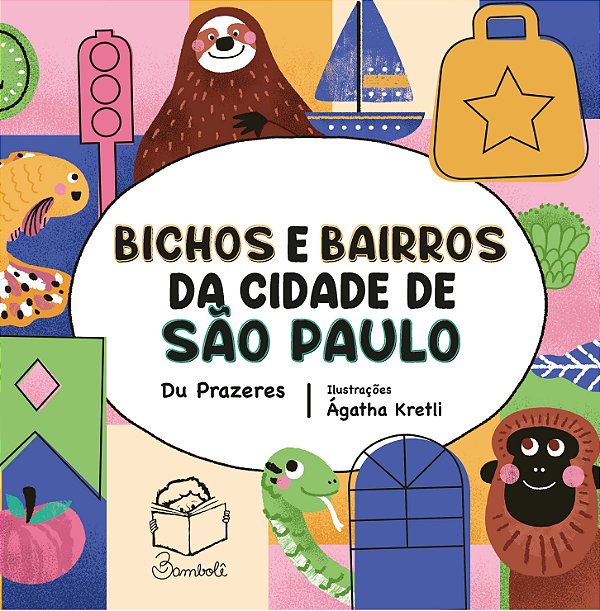 Bichos e bairros da cidade de São Paulo