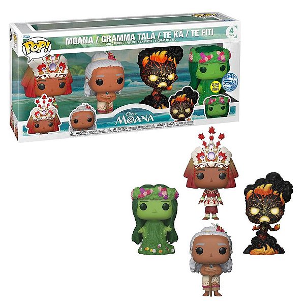 Funko Pop Disney Moana 4 PACK
