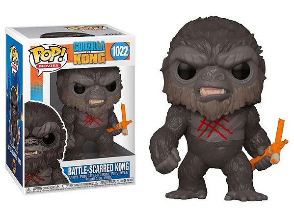 Funko Pop Godzilla vs Kong Battle-Scarred Kong 1022