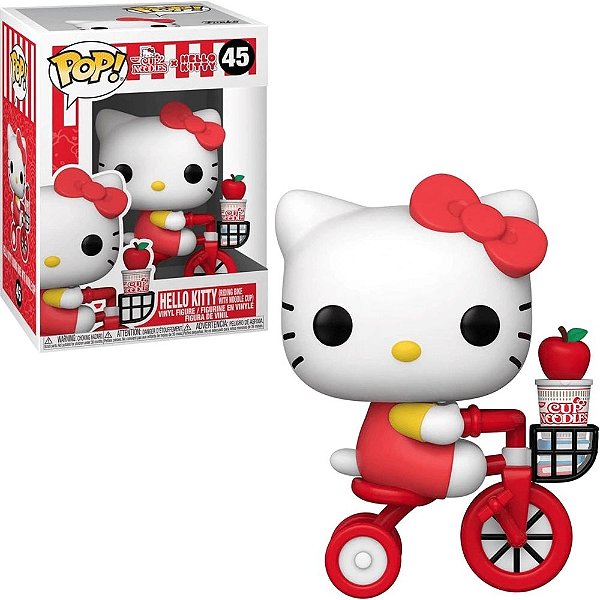 Funko Pop Cup Noodles x Hello Kitty (riding bike with noodle cup) 45