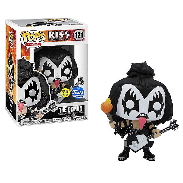 Boneco Funko pop Rock Kiss The Demon 121