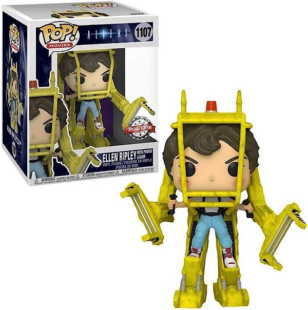 Boneco Funko pop Aliens Ellen Ripley with power loader 1107