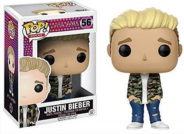 Boneco Funko pop Justin Bieber 56