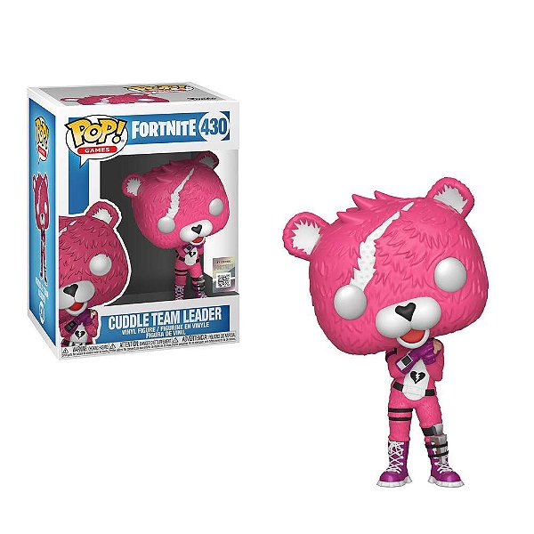 Boneco Funko pop Games Fortnite Cuddle Team Leader 430