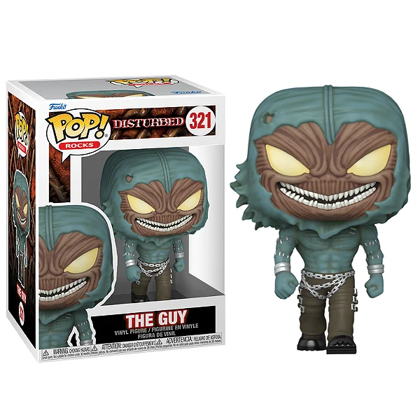 Funko Pop Rocks Disturbed The Guy 321