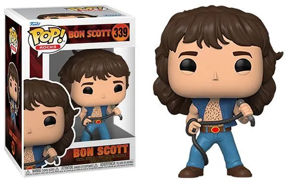 Funko Pop Rocks Bon Scott 339