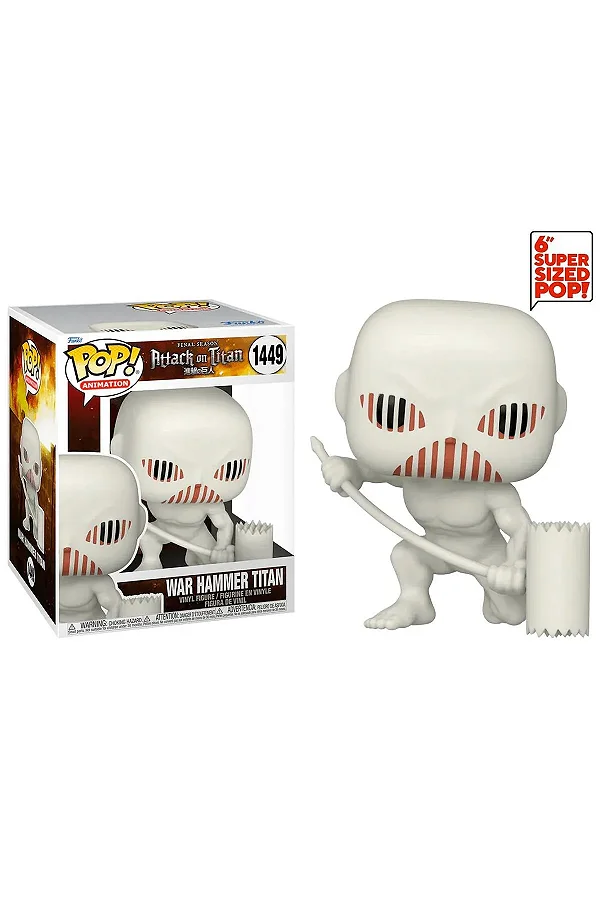 Funko Pop Attack on Titan War Hammer Titan 1449