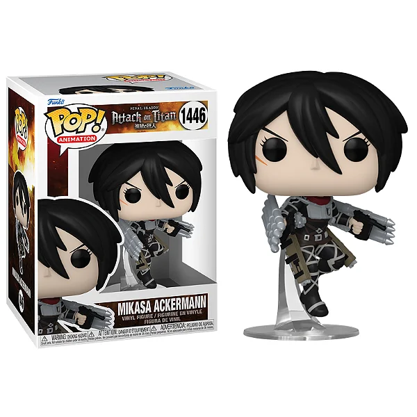 Funko Pop Attack on Titan Mikasa Ackermann 1446